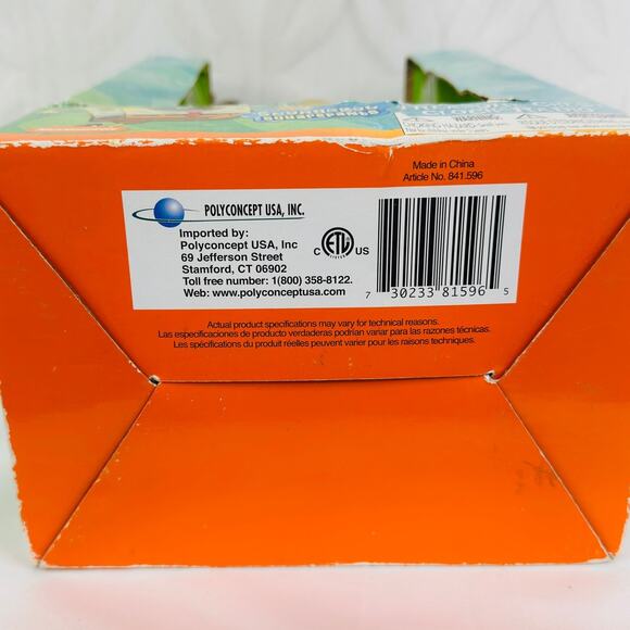 2003 Spongebob Squarepants Treasure Chest Clock Radio Nickelodeon Cartoon - Picture 4 of 9